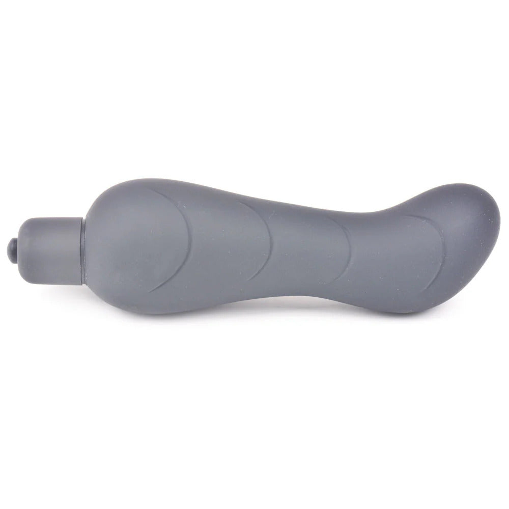 Super Deal Black Silicone Vibrator Iv