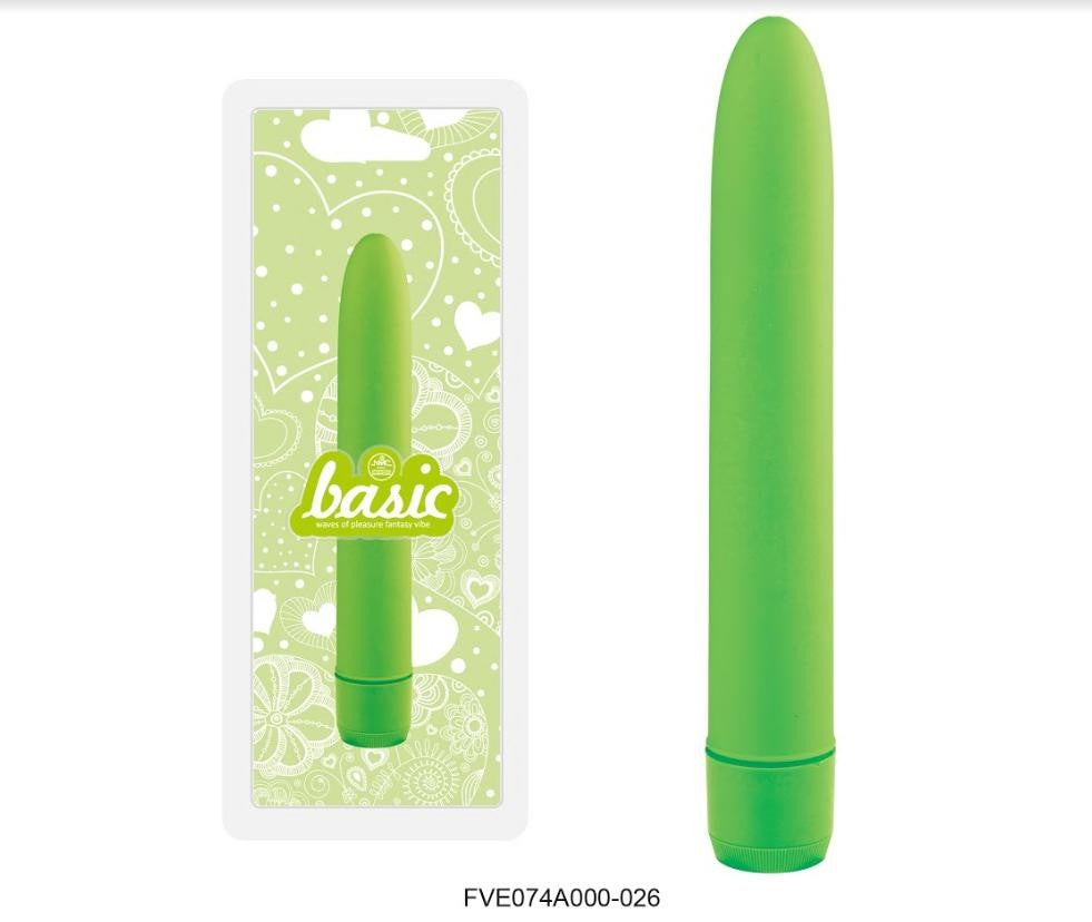 Basic 7 Vibrator Green Excellent Power