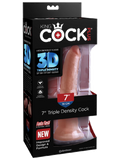 King Cock Plus 7 In.triple Density Cock Tan