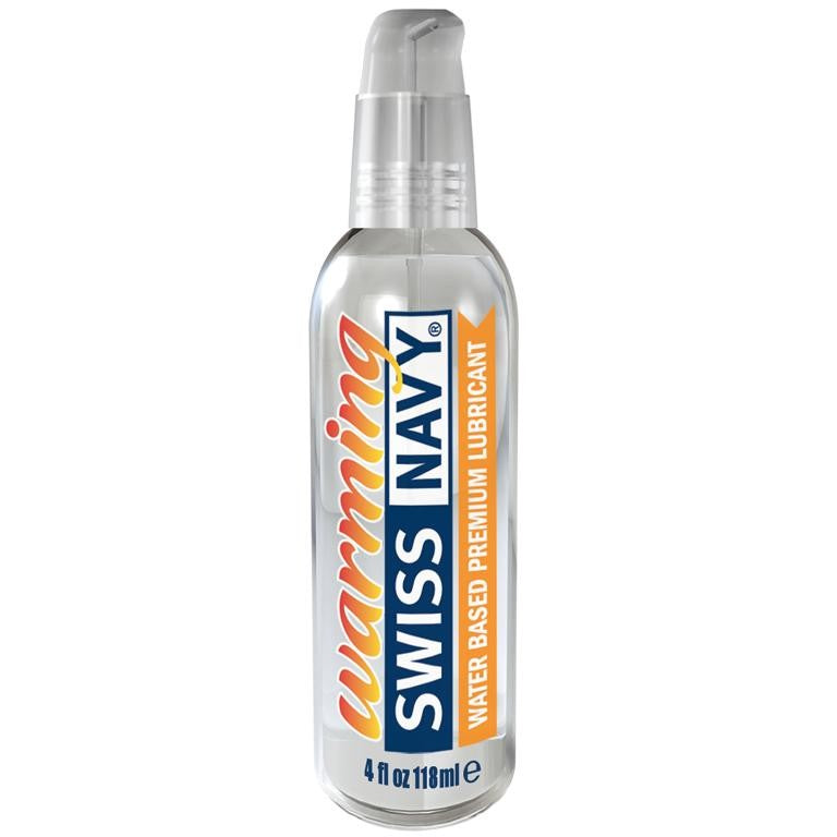 Swiss Navy Warming Lubricant 4oz/118ml Swiss Navy Lubricant