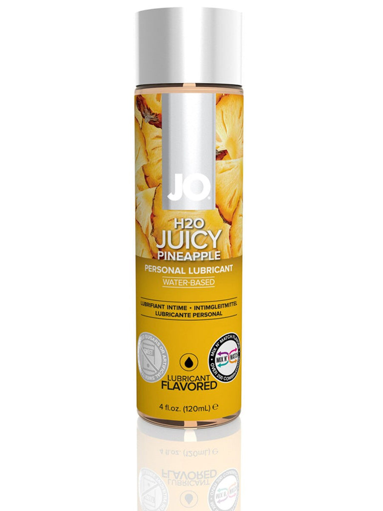 Jo H2o Flavored Juicy Pineapple 4 Oz / 120 Ml Lubricant