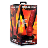 Creature Cocks Hell-hound Canine Penis Silicone Dildo