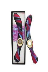 Colourful Camo Entice Vibrator Blue Aapd