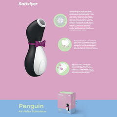 Satisfyer Penguin Touch-free Usb-rechargeable Clitoral Stimulator