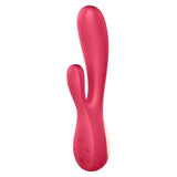 Satisfyer Mono Flex Red App Controlled Usb Rechargeable Rabbit Vibrator