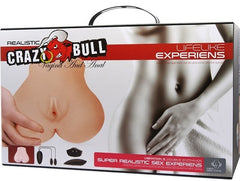 Crazzy Bull Vagina Anal Stimulator Flesh