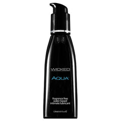 Wicked Aqua Unscented Lubricant - 120ml Lubricant