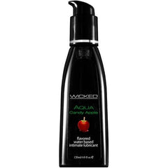 Wicked Aqua Candy Apple Flavoured Lube - 120ml Lubricant