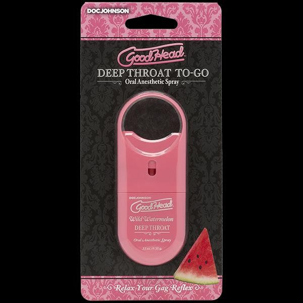 Goodhead™ To-go - Deep Throat Spray - Wild Watermelon Doc Johnson