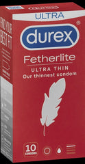 Durex Ultra Featherlite X10 Condoms